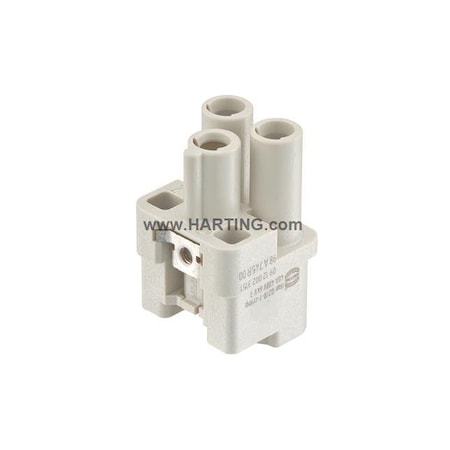 Harting Han Q 2/0-F-Crimp, PK 10 09120023151